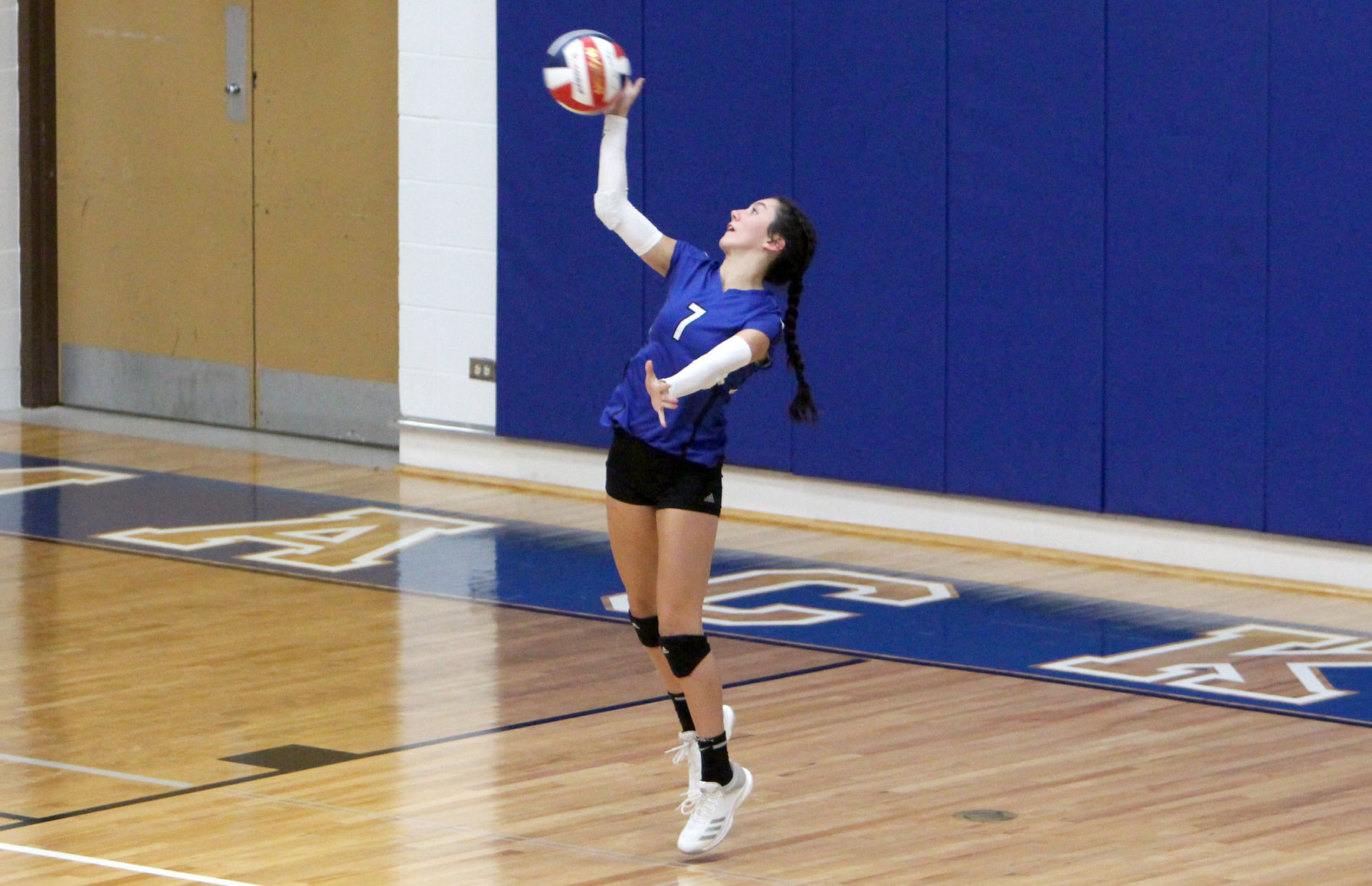 Eau Claire Regis at McDonell volleyball 9-12-19